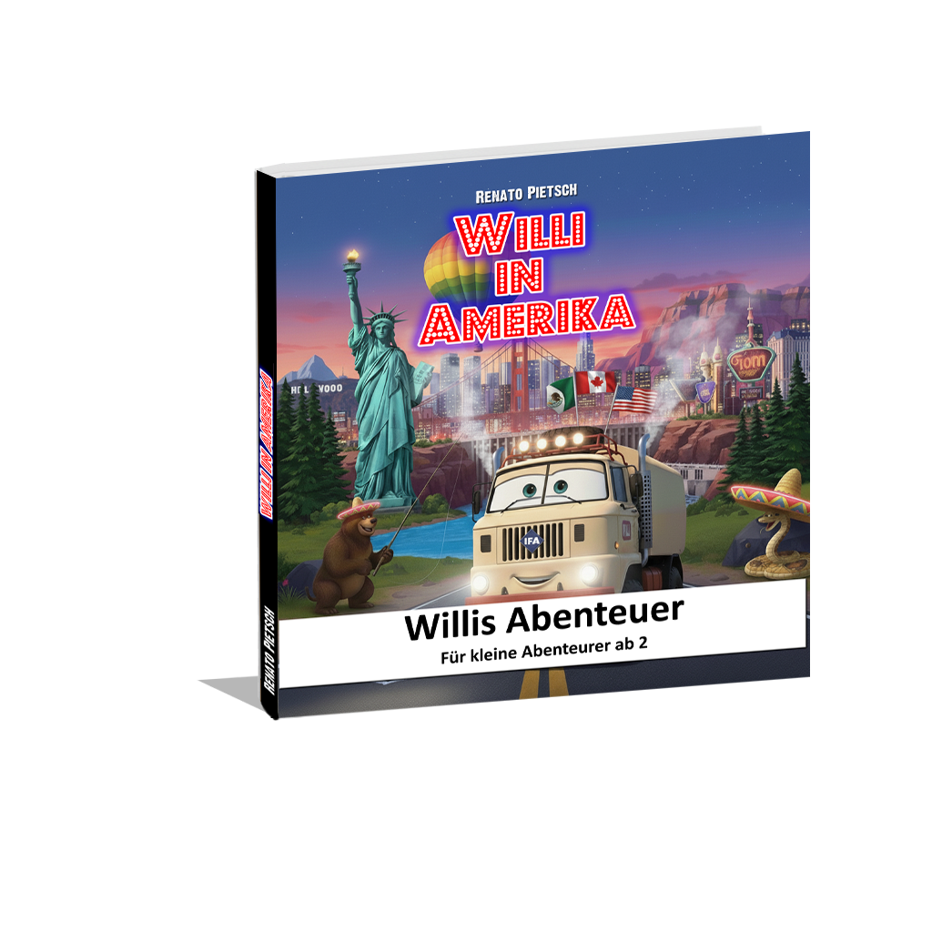 Cover des Kinderbuchs Willi in Amerika